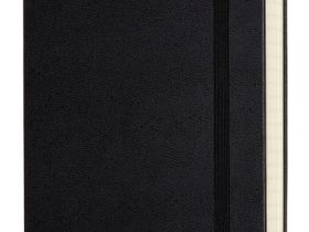 Записная книжка в линейку Moleskine "Classic Expended" Large 13х21 cм 240 стр., твердая обложка черн