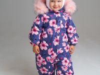 Зимний комбинезон из мембранной ткани для девочки