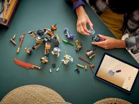 Ninjago 71854 Конструктор Боевой робот Коула и Дракон Зейна