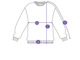 Толстовка трикотажная для девочек