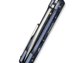 Складной нож WE Knife Tyro, сталь CPM 20CV, рукоять титан, синий