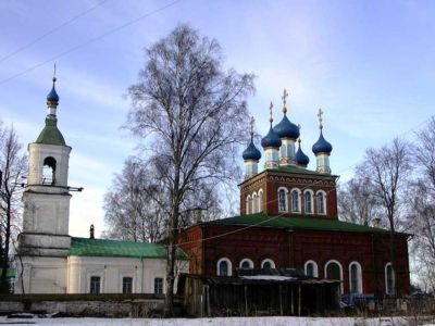 Спасская церковь с оградой к. XIX в.