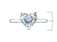 Кольцо из белого золота э4712кц11231161