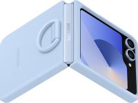 Клип-кейс Samsung Silicone для Galaxy Z Flip7 FE/Z Flip6 Синий