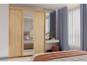 Шкаф-купе Тебар 3-180x230 Дуб Барбера 1 зеркало