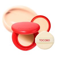 Кушон с натуральным сияющим финишем Tocobo Apple Dewy Fit Cushion SPF50+ PA++++ 19 Cream