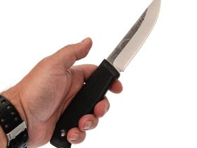 Нож для выживания Ястреб, сталь 95х18, рукоять эластрон