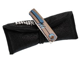 Складной нож Assassin knives Gentlemen, сталь Damascus, рукоять титан