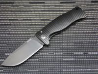 Нож складной LionSteel SR1 PVD, сталь Sleipner, рукоять титан