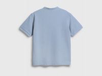 Поло с нашивкой для мальчиков, Голубой