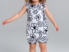 Комбинезон детский трикотажный для девочек