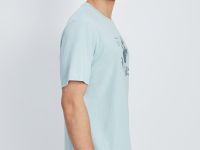 Свободная футболка с принтом