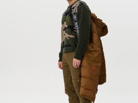 Пальто пуховое мужское Remington DOW2 Anthracene Brown