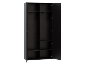 Распашной шкаф Сайрис 2-98x202 Черный