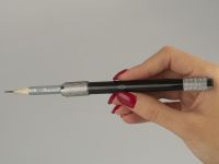 Удлинитель-держатель для карандаша двусторонний "Сонет", металл, черный