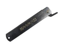 Нож складной Higonokami, сталь AoGami, рукоять нержавеющая сталь, черный