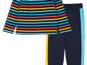 Комплект трикотажный для мальчиков: фуфайка (футболка), брюки