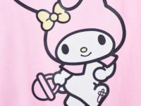 Футболка с принтом для девочек, Розовый