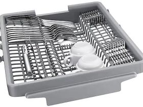 Посудомоечная машина Samsung отдельностоящая DW50R4050FW/WT с пониженным уровнем шума 44 дБ белый