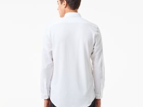 Мужская рубашка Lacoste приталенного кроя