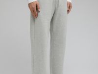 Трикотажные брюки прямого кроя