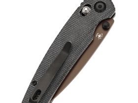 Складной нож Tenable Raven, сталь 14C28N, рукоять микарта, черный