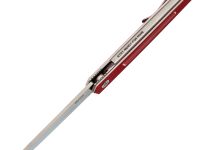 Складной нож SRM 125L-GR, сталь Sandvik 12C27, рукоять G10