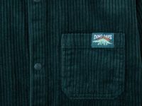 Изумрудная рубашка из вельвета с карманом для мальчика Глория Джинс