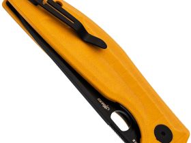 Складной нож Bestech Knives Angry Owl, сталь D2, рукоять G10, желтый