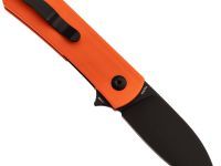 Складной нож Kizer Yorkie, сталь Nitro-V, рукоять G10, оранжевый