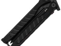 Нож-бабочка (балисонг) Ромул Black, сталь AUS-8, рукоять G10