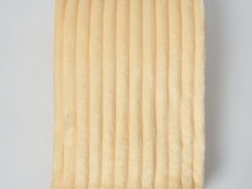 Плед Мягкая полоска/Soft strip, сливки