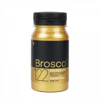 Краска декоративная Brosco 100 мл Золото Ройял