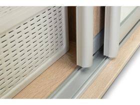 Шкаф-купе Байкал 4-240x240 Дуб Сонома 2 зеркала
