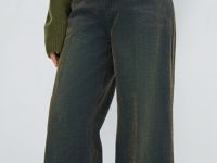 Бархатные джинсы, Серый