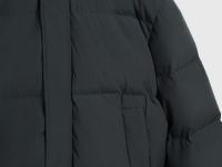 Куртка с натуральным пухом, Серый