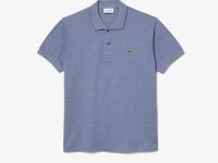 Мужское поло L.12.12 из меланжевой ткани