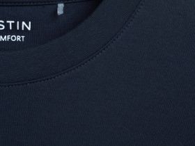 Футболка из плотного хлопка, Синий