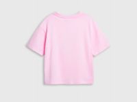 Футболка с принтом для девочек, Розовый