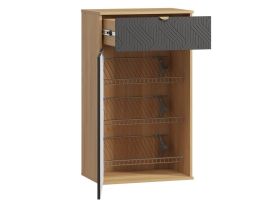 Обувница Монблан 63x110 Косы Графитовый