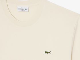 Мужская хлопковая футболка Lacoste с коротким рукавом