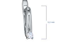 Серьги из серебра э0612сг05156800