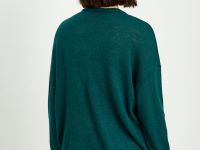 Оверсайз джемпер из мохера и шерсти