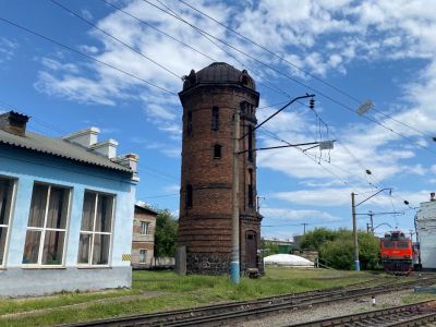 Водонапорная башня железнодорожной станции «Нижнеудинск»