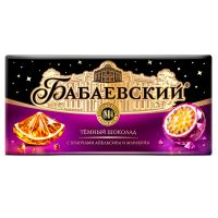 Шоколад Бабаевский тёмный, с апельсином и маракуйей, 85 гр.