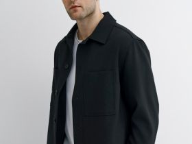 Куртка-рубашка, Черный