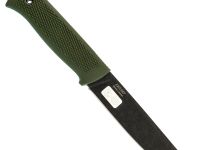 Нож Руз, сталь AUS-8 BlackWash, рукоять эластрон олива