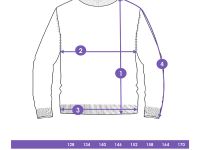 Свитер трикотажный для девочек