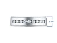 Кольцо из белого золота с бриллиантами э0901кц07161200