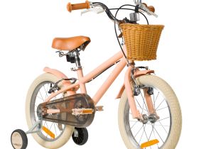 Детский велосипед Novatrack Adele 14, год 2026, цвет Фиолетовый